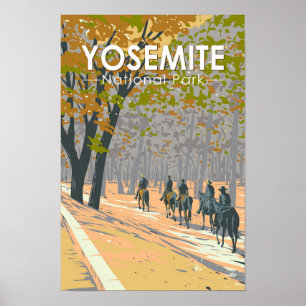 Arte de viaje a caballo en el Parque Nacional Yose