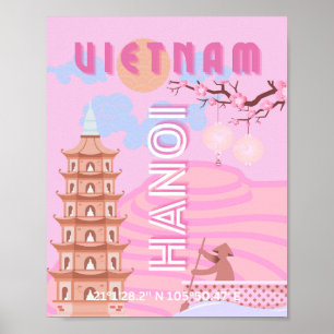 Arte de Viaje de Vietnam, Rosa