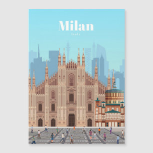 Arte de viaje Viaja a Milán Italia