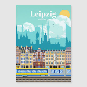Arte de viaje Viajar a Leipzig Alemania