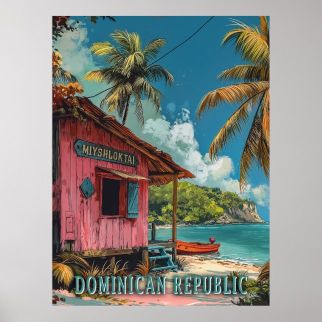 Arte de Viajes de la República Dominicana (Frente)