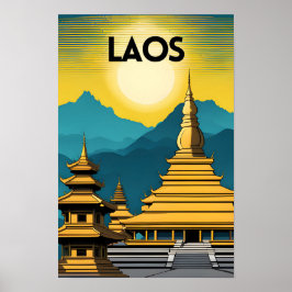 Arte de viajes de Laos
