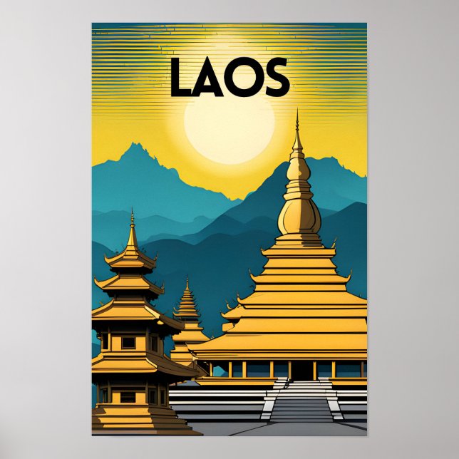 Arte de viajes de Laos (Frente)