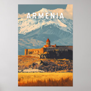 Arte de viajes en Ilustracion de Armenia