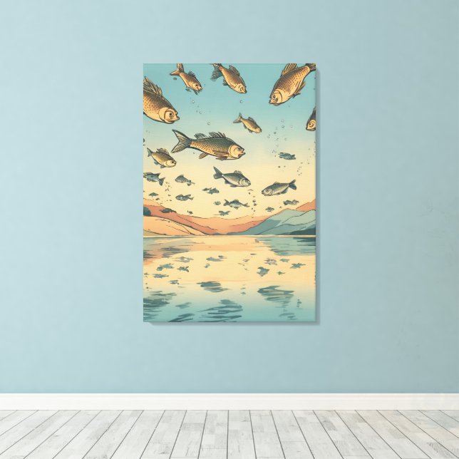 Arte de vida acuática (Insitu (piso de madera))