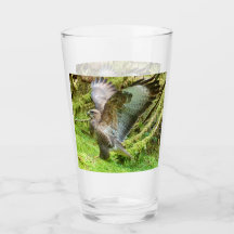 Arte de Vida Silvestre Alas Estiradas de Ratonero 