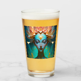 ARTE DE VIDRIO ESPIRITUAL DIOSA DEL LOTUS MEDITACI