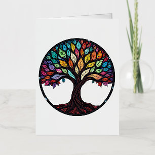 Arte de Vidrio Teñido, Árbol de la Vida en Vidrio 