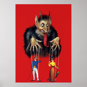 Arte de Vintage Krampus