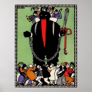 Arte de Vintage Krampus