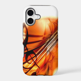 Arte de violín abstracto
