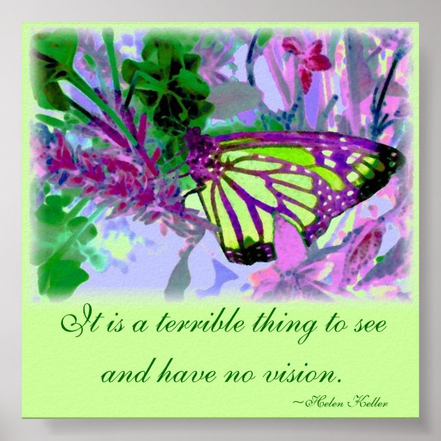 Arte de visión de mariposa (Frente)