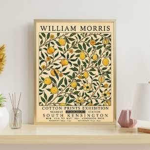 Arte de William Morris   Impresión floral botánica