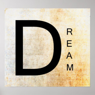 Arte de Word inspirador - Sueño