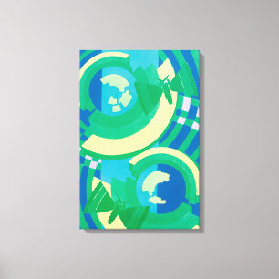 Arte Deco Antiguo Jazz Pochoir Jardín Mariposas