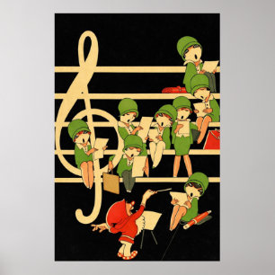 Arte Deco Antiguo - Para Todos - Coro