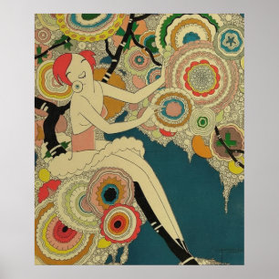 Arte Deco Antiguo - Para Todos - Psicodélico