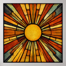 Arte Deco Explosión de Sol de los Años Veinte