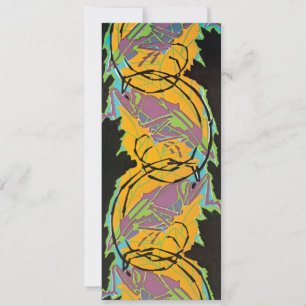 Arte Deco Vintage Jazz Pochoir Saltamontes en el J