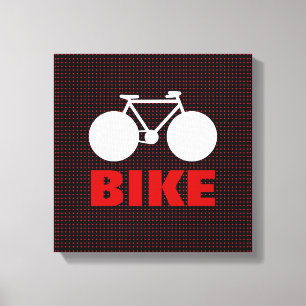 arte decorativo de la bicicleta gráfica