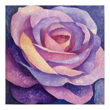 Arte Decorativo Floral Rosa Rústica Decoración del
