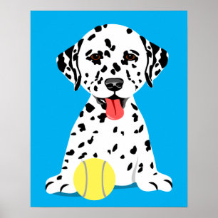 Arte decorativo para guardería infantil de cachorr