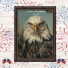 Arte del águila calva Still We Rise 1776