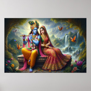 Arte del Amor Divino: Krishna Radha, Deidad Espiri