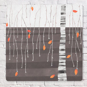 Arte del árbol del paisaje invernal