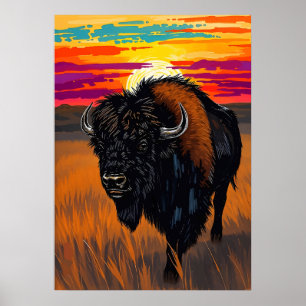 Arte del Bisonte Americano