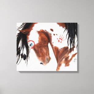 Arte del caballo de la pintura de Majetic por