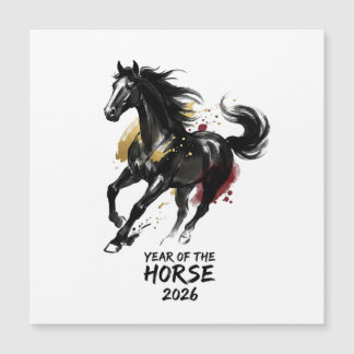 Arte del Caballo del Año Nuevo Chino 2026
