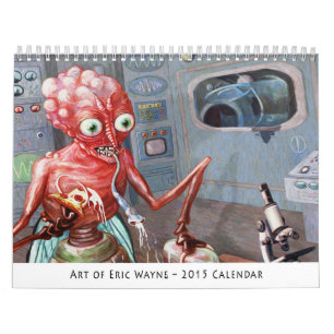 Arte del calendario de Eric Wayne 2015