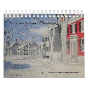 Arte del calendario de Jack Mckenzie 2018