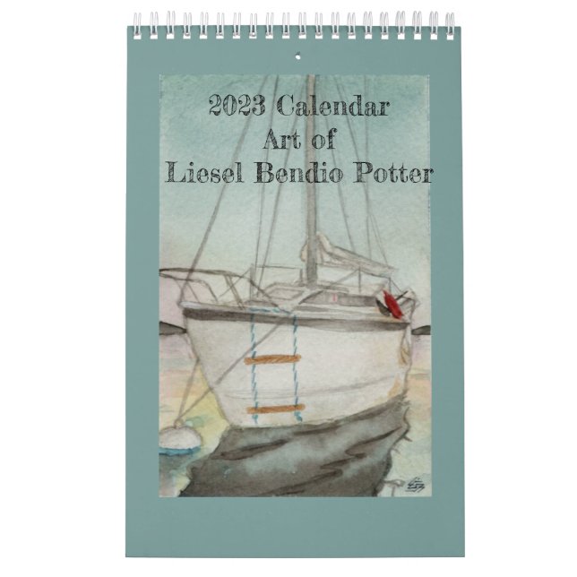 Arte del calendario de Liesel Bendio Potter (Tapa)