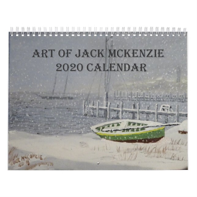 Arte del calendario Jack Mckenzie 2020 (Tapa)