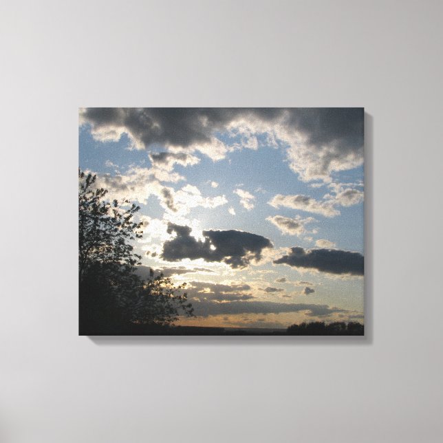 arte del cielo al atardecer (Anverso)