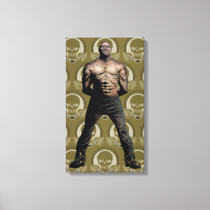 Arte del cómic de Croc del asesino del pelotón e