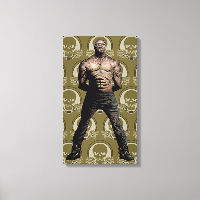 Arte del cómic de Croc del asesino del pelotón el (Anverso)