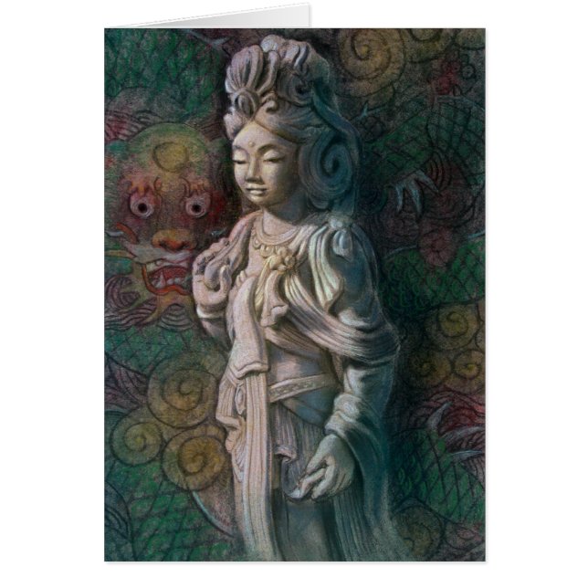 Arte del dragón de Kuan Yin (Frente)