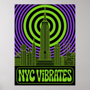 Arte del Empire State Building Manhattan NYC Vibra