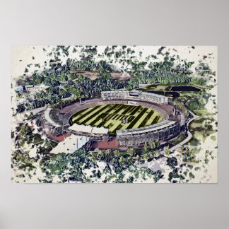 Arte del Estadio de Cricket - Southampton, Hampshi