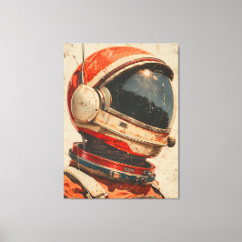Arte del Explorador de espacios de vintage