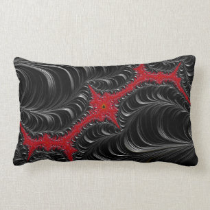 Arte del fractal Cojín decorativo del Lumbar