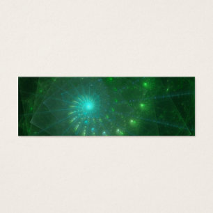 Arte del fractal "del gusano verde cuadrado"