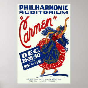 Arte del funcionamiento de Carmen del vintage