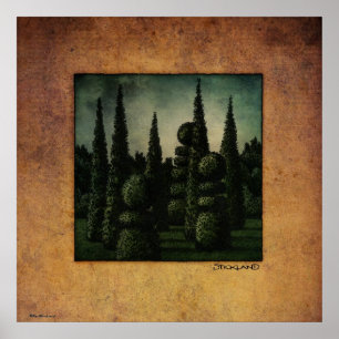 Arte del Jardín Secreto Moonrise