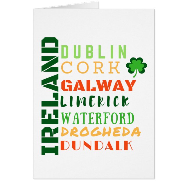 ARTE DEL METRO DE IRLANDA (Frente)