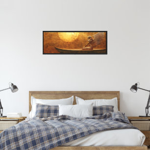 Arte del Muro de Dios del Sol Egipcio - Bote de mi