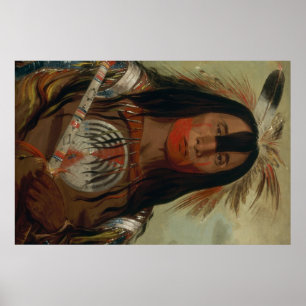 Arte del nativo americano de Catlin